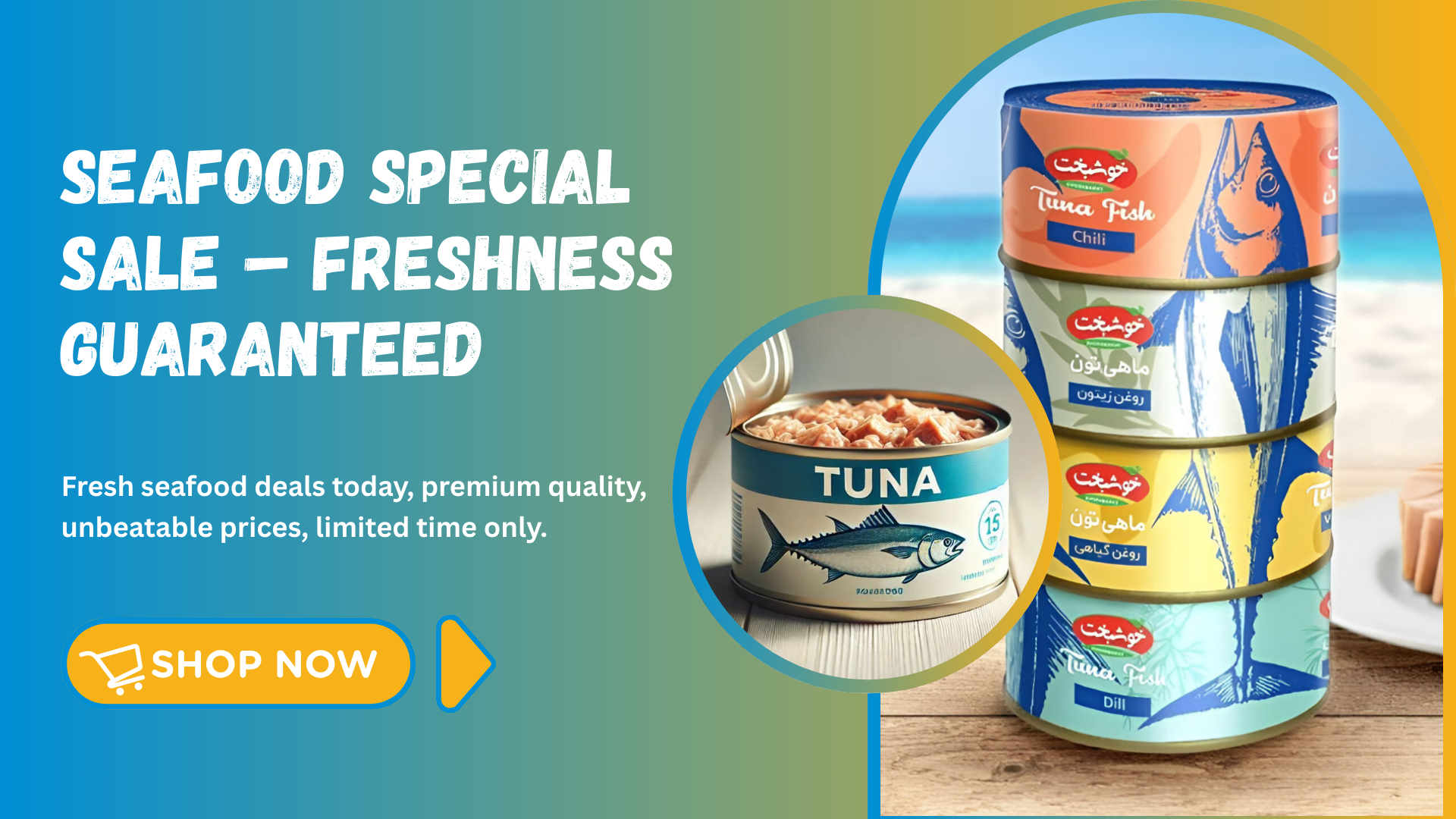 Hero Banner for Food & Beverages